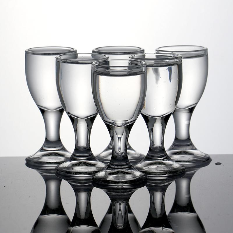 Lot de 6 verres à whisky/sirène sans plomb, 20 ml (0,7 oz), pour spiritueux et vodka.
