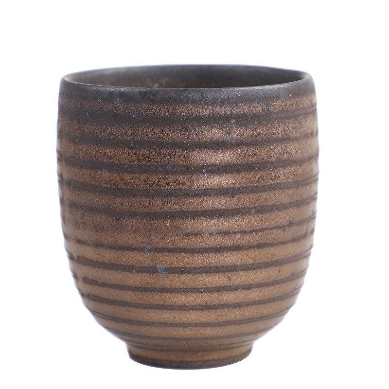 Mug à café fait main, tasse à thé rétro, mug à lait en céramique, style japonais, dégradé simple, mat, tasses de bureau, verres, décoration intérieure