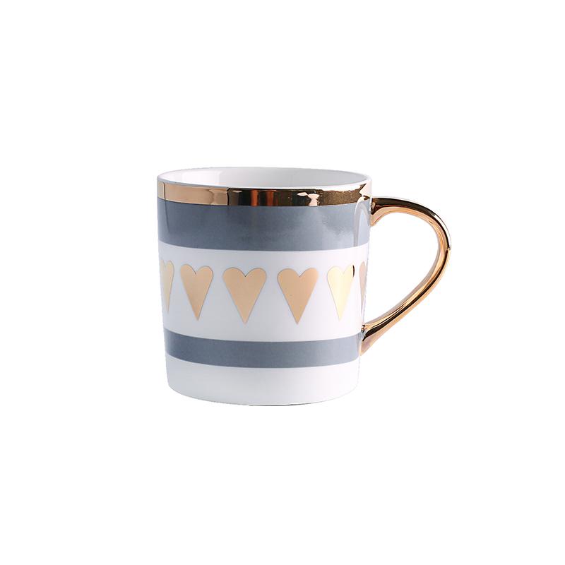 Mug à café en céramique créatif style nordique minimaliste, idéal pour les voyages, amusant et original.
