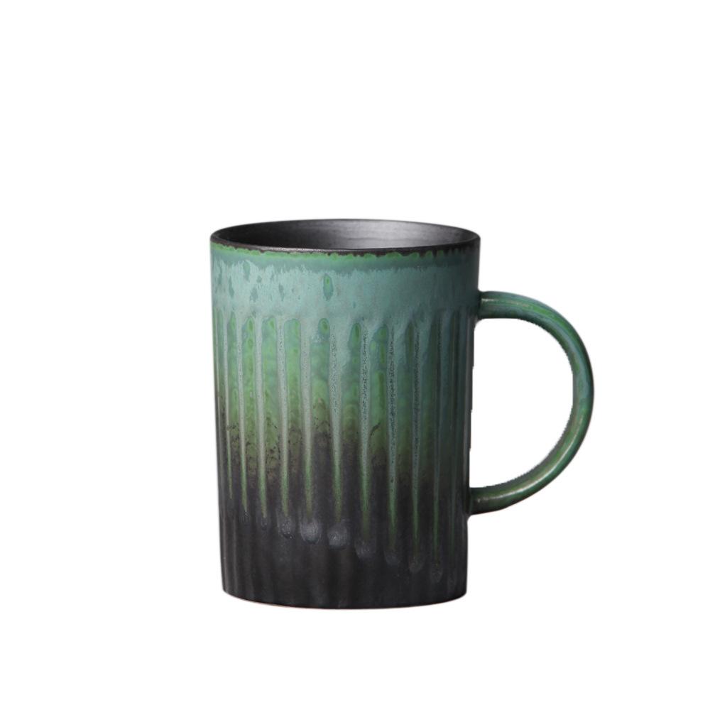 Mug à café en céramique personnalisé grande capacité, style européen, tasse à thé/café, cadeau pour femme, tasse à lait Tazas (EE5MK)