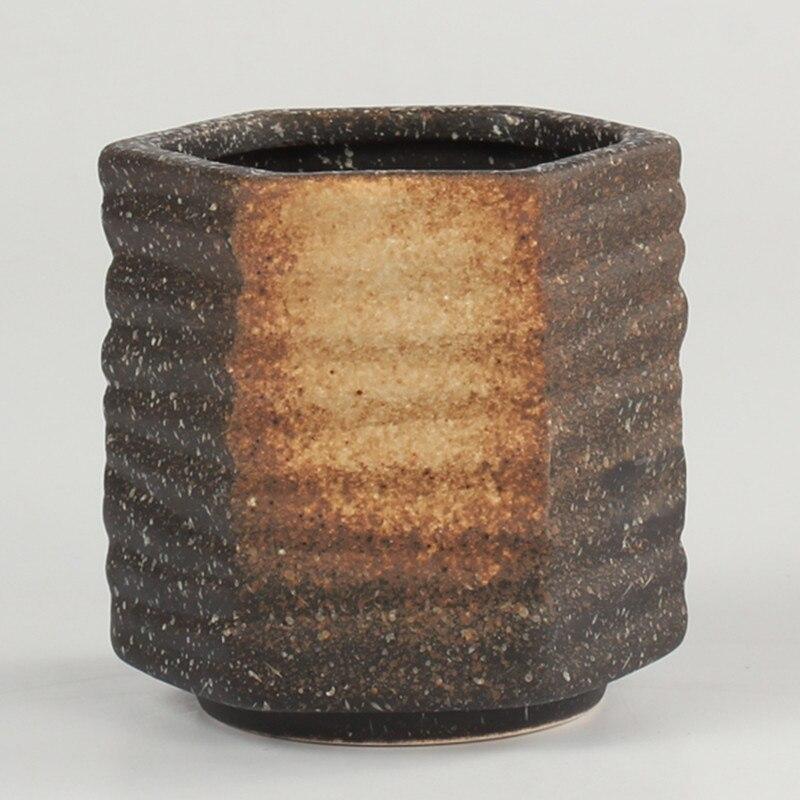 Tasse à thé vintage en céramique style japonais Creative Home, bol à thé épais en porcelaine, vaisselle rétro