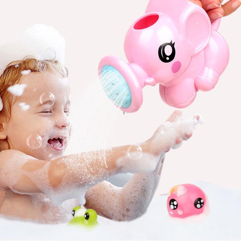 Joli arrosoir éléphant et canard, jouet de bain pour bébé, accessoire de douche, jouet d'eau pour enfants, jouet de bain éducatif