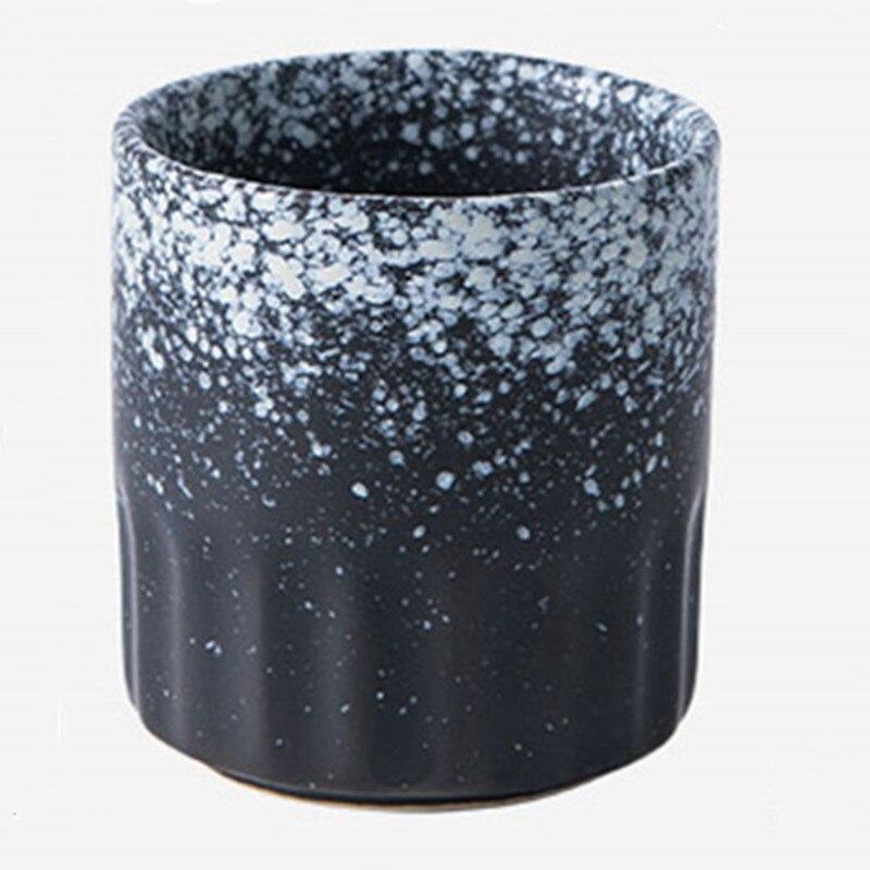 Tasse à thé japonaise en céramique rétro 100 ml, bol à thé vintage, poterie, récipient, service à thé, vaisselle artisanale