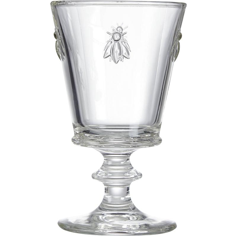1 verre à pied à motif abeille, verre à absinthe, gobelet