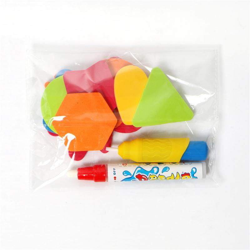 Lot de 24 tapis de dessin magiques à l'eau pour enfants, avec stylo, idéal pour l'éducation préscolaire. Cadeau de Noël pour enfants.