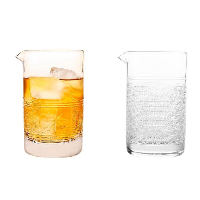 Livraison gratuite Verre à cocktail Verre à mélange de bar 60 ml, transparent style japonais [sans plomb]