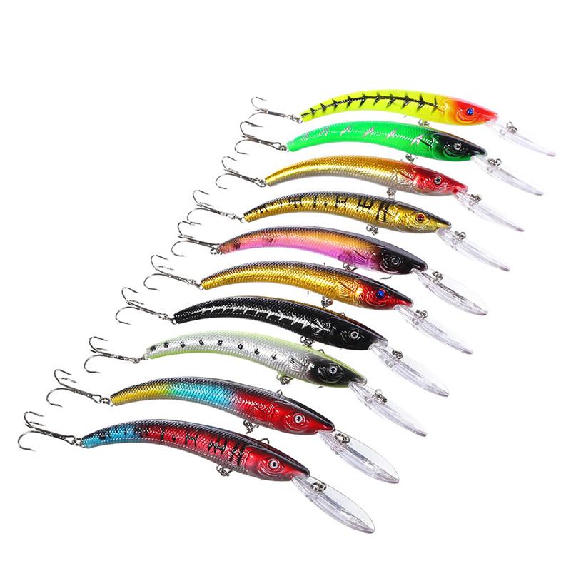 1 leurre de pêche Wobbler 15,5 cm/16 g, appât dur artificiel de type minnow/crankbait, idéal pour la pêche au bar, au brochet et à la carpe.